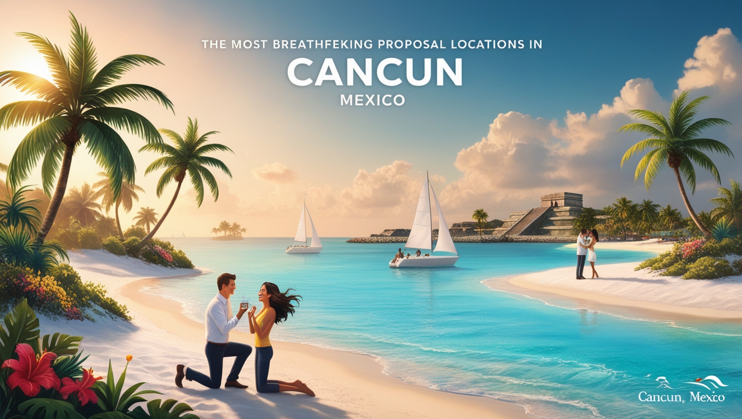 Best Places to Propose in Cancun